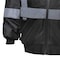 Pioneer High Visibility Waterproof Heated Bomber Jacket, Polyester, Black, M V1210170U-M - alternate 6